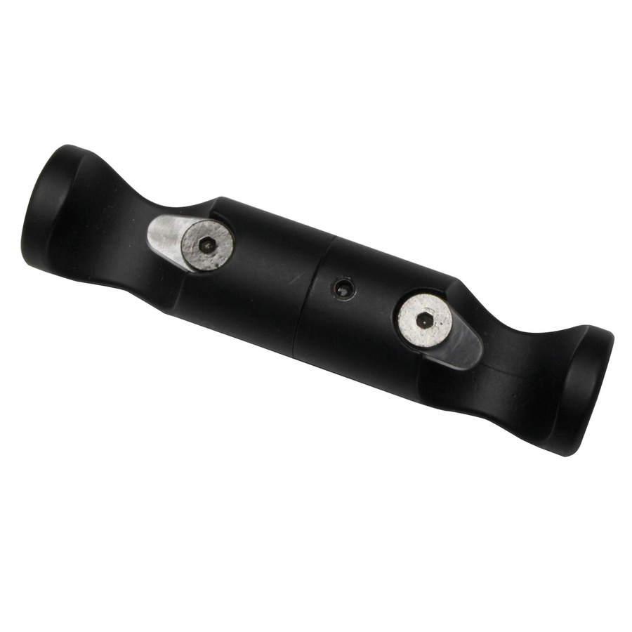 Schöner Wohnen Deckenträger-Adapter Leon für Gardinenstangen Ø 20 mm Schwarz Matt - Bild 2