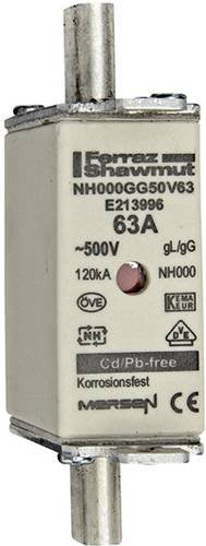 Mersen NH-Sicherungseinsatz SF Größe 000 gG 63A 500V - Bild 1