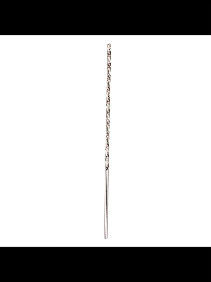 Aramox HSS Spiralbohrer Extra Lang Silber, Durchmesser: 3 mm, Länge: 160 mm - Bild 2