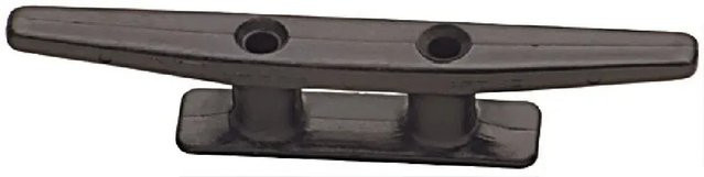 Seilflechter Belegklampe aus Kunststoff in Schwarz, Breite: 17 cm - Bild 1