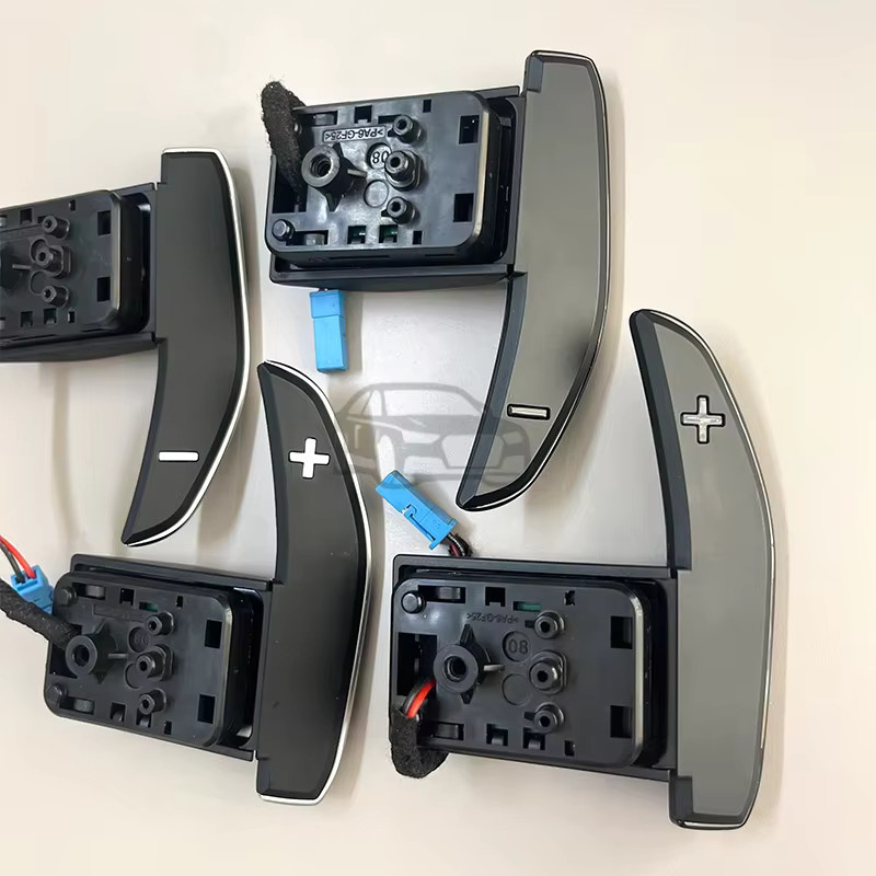 Schaltpaddles in Schwarz für BMW 3er und 5er Serie (F10, F20, F30, E70, E90, F32) als universelles Lenkrad-Zubehör - Bild 2