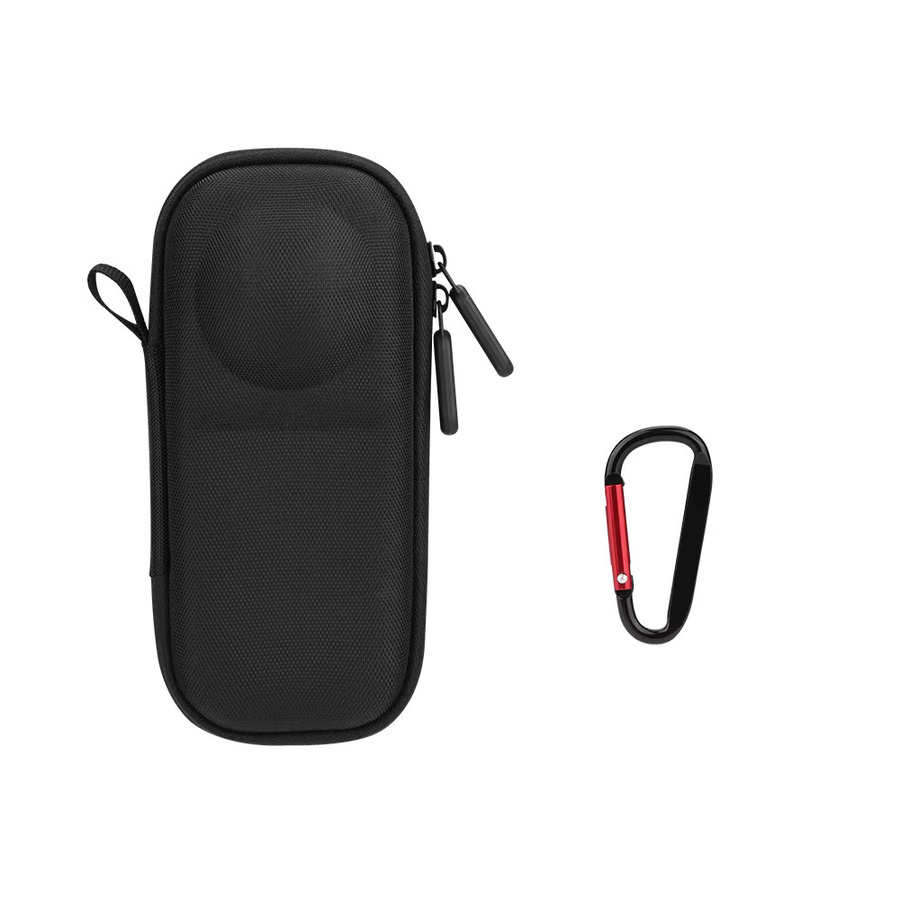 Insta360 Tragetasche für X5, X4 und X4 Air, kratzfeste Aufbewahrungstasche mit Karabiner, Farbe: Schwarz - Bild 6