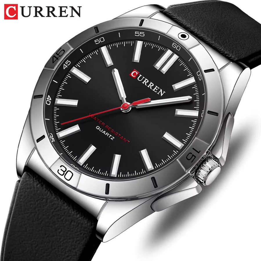 CURREN Armbanduhr, Quarz, Schwarz, Herren - Bild 2
