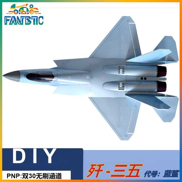 Zhiyuan Weihang J 35A RC-Modellflugzeug, Flügelmodell-Bausatz, ab 14 Jahren - Bild 1