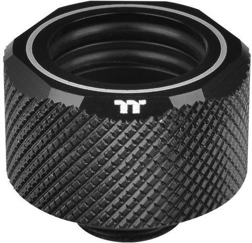 Thermaltake Pacific C-PRO G1/4 PETG Tube 16mm OD Compression Fitting Wasserkühlung Schwarz - Bild 1