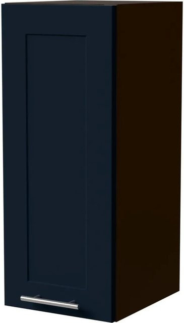 Feldmann-Wohnen Hängeschrank Oslo in Lava und Indigo Matt mit Soft-Close-Türen, B/T/H: 30 x 32,5 x 72 cm - Bild 1