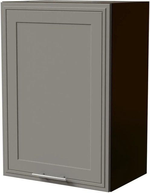 Feldmann-Wohnen Hängeschrank Salo W2 in Lava / Dust Grey Matt mit Soft-Close-Türen und Kassettenoptik, B/T/H: 50 x 32,5 x 72 cm - Bild 1