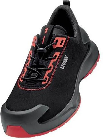 Uvex 1 x-craft S3L Sicherheitshalbschuh Schwarz Rot Größe 46 - Bild 1
