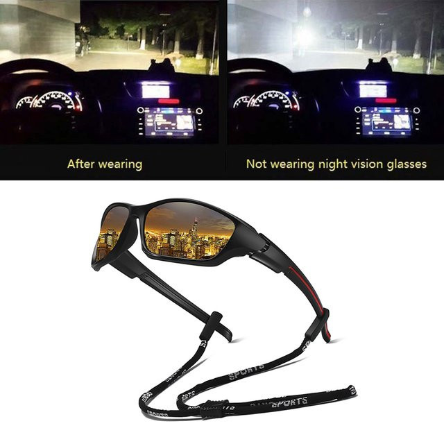 Sport-Sonnenbrille, Unisex, Vollrand, Wrap, Black, Plastic - Bild 1