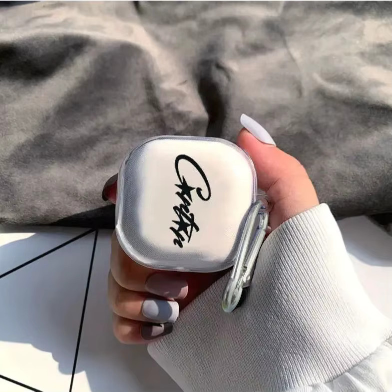 Glitzernde Schutzhülle für Samsung Galaxy Buds 2 Live und Buds 3 Pro in Schwarz oder Weiß - Bild 3