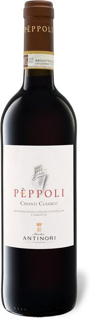 Marchesi Antinori Pèppoli Chianti Classico DOCG trocken Rotwein 2024 0,75 l - Bild 1