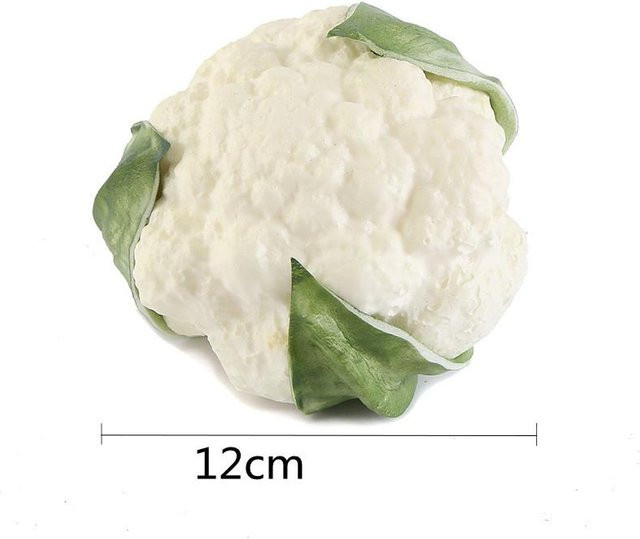 Künstliches Gemüse Modell aus Kunststoff als Spielzeug für Kinder und Fotografie-Requisite mit Salat und Aubergine von cutecutecute - Bild 1