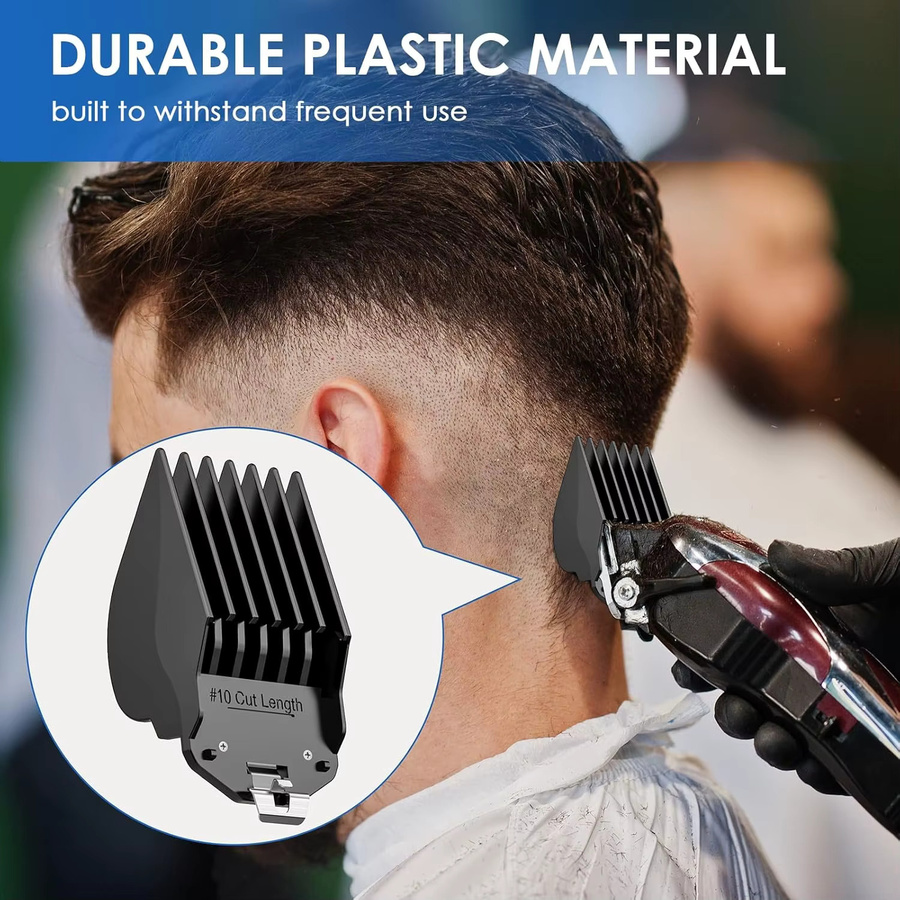 6 Stück Metall-Clip-Clipper-Schutz, Schneidführungskamm, 1,25–2,5 Zoll - Bild 5
