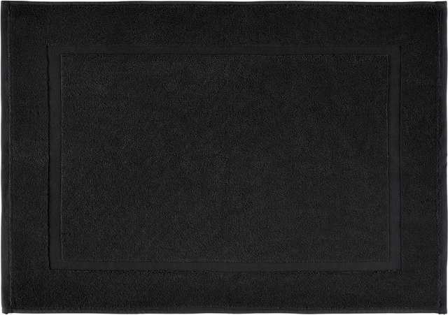 Modern Living Badematte Melanie Schwarz aus Baumwolle B/T: 50 x 70 cm - Bild 1