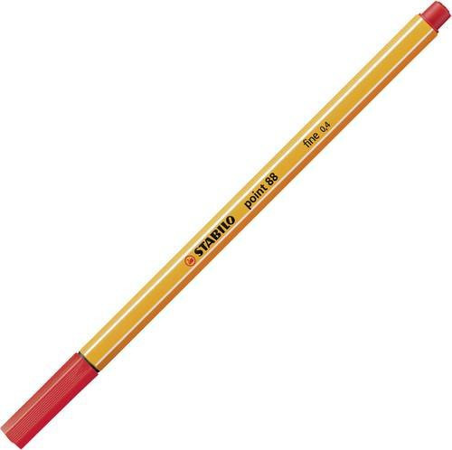 STABILO Fineliner point 88 in Rot mit 0,4 mm Strichstärke - Bild 2