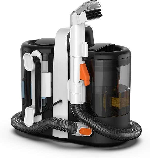Betuyoo Handheld-Teppichreiniger in Weiß mit 600 W und 15 kPa für Auto, Sofa und Tierhaare - Bild 1