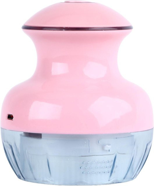 GoolRC Fusselentferner wiederaufladbar mit 6 Klingen in Rosa und transparentem Kunststoff - Bild 1
