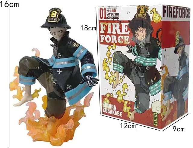 PRELEXT Enn Enn no Shouboutai Shinra Kusakabe Actionfigur, 16cm, ab 14 Jahren - Bild 1