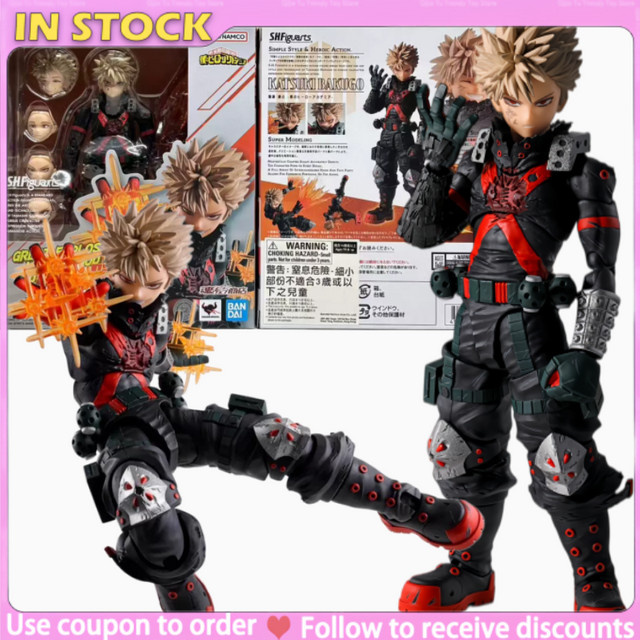 Bandai My Hero Academia Katsuki Bakugo The Beginning, Bewegliche Figur - Bild 1