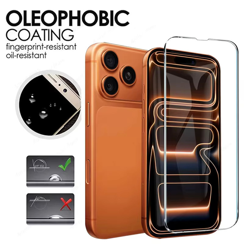 AKABEILA Panzerglas Displayschutzfolie für iPhone 11 bis iPhone 17 Pro Max, transparent - Bild 3