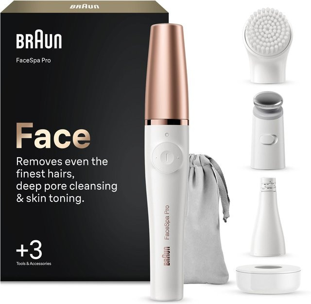 Braun FaceSpa Pro Gesichtsepilierer SE 911, Unisex - Bild 1