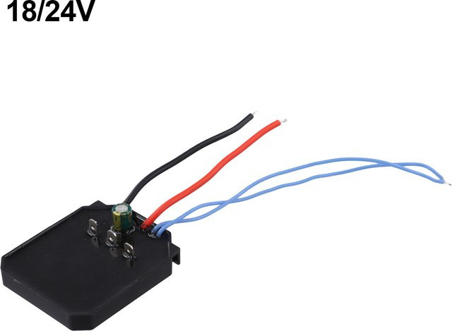 Vibratite Bürstenloser Controller für Rasenmäher und Heckenscheren, 18V 24V 21V, Schwarz, B: 6,2 cm, T: 5,2 cm, H: 0,7 cm - Bild 1