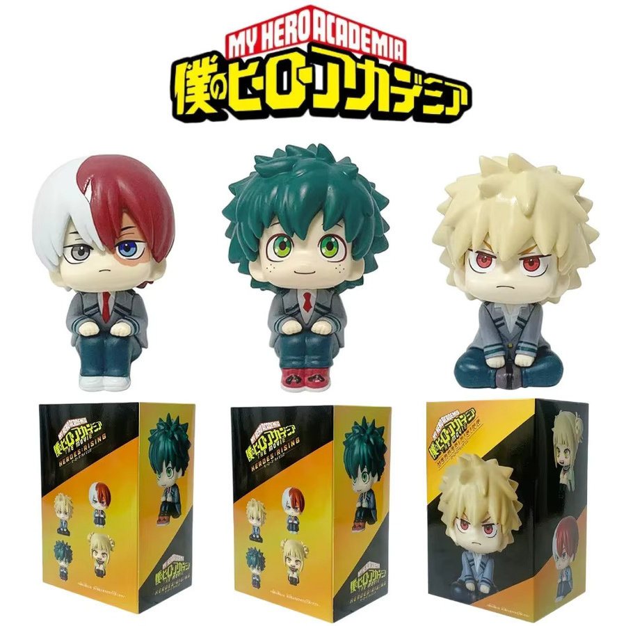 My Hero Academia Chibi Figur, Izuku Midoriya / Tomura Shigaraki / Transformation Bakugo / Shoto Todoroki, Actionfiguren, Einzelfigur - Bild 2