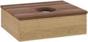 Villeroy & Boch Waschtischunterschrank Antao mit integrierter Beleuchtung in Honey Oak, B/T/H: 60 x 19 x 50 cm - Bild 1