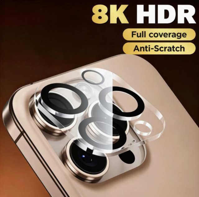 Joyroom HD Objektiv Schutz Glas für iPhone 17 Pro Max, iPhone 16, iPhone 15 und iPhone 14 Pro Max, transparent - Bild 1