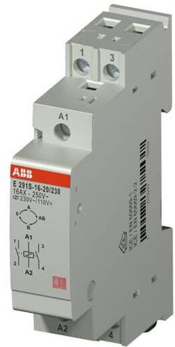 ABB Hutschiene E291S-16-20/230 Switch mit 2 Schließern in Grau - Bild 1