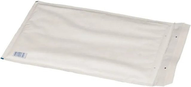 PROREGAL Luftpolstertaschen B4+ mit Haftklebung und Abdeckstreifen, Weiß, L x B: 44,5 x 29,5 cm - Bild 1