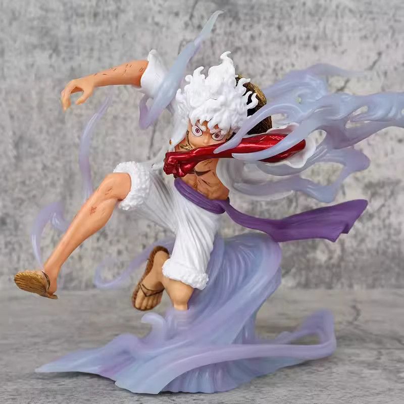 Bandai One Piece Luffy Gear 5 Anime Figur aus PVC - Bild 2