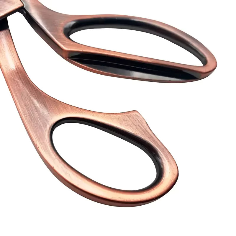 Dobeli Schneider Schere aus vergoldetem Edelstahl in Gold, Länge: 20,32 cm - Bild 3