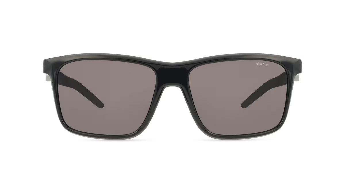 Nike NKIO0103X Sonnenbrille, Vollrand, Eckig, Kunststoff, Herren, schwarz, grau - Bild 1