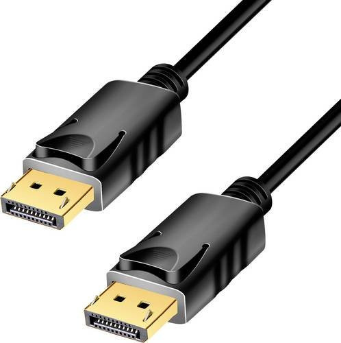 LogiLink DisplayPort AV Anschlusskabel 1x DisplayPort auf 1x DisplayPort, 3 m, Schwarz - Bild 1