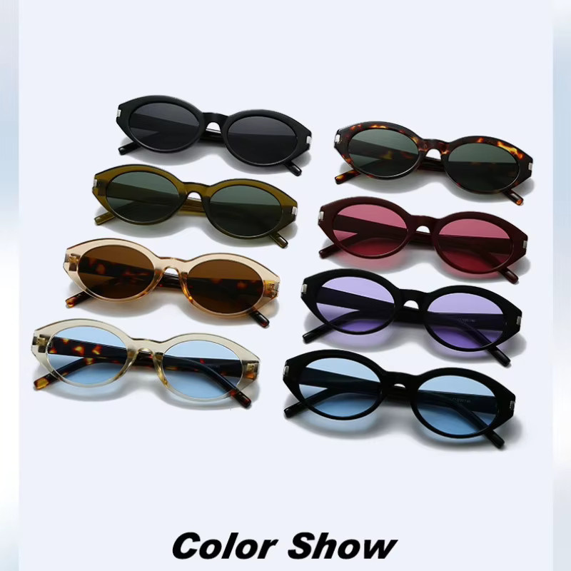 Samjune Sonnenbrille, oval, Vollrand, Kunststoff, Damen - Bild 2