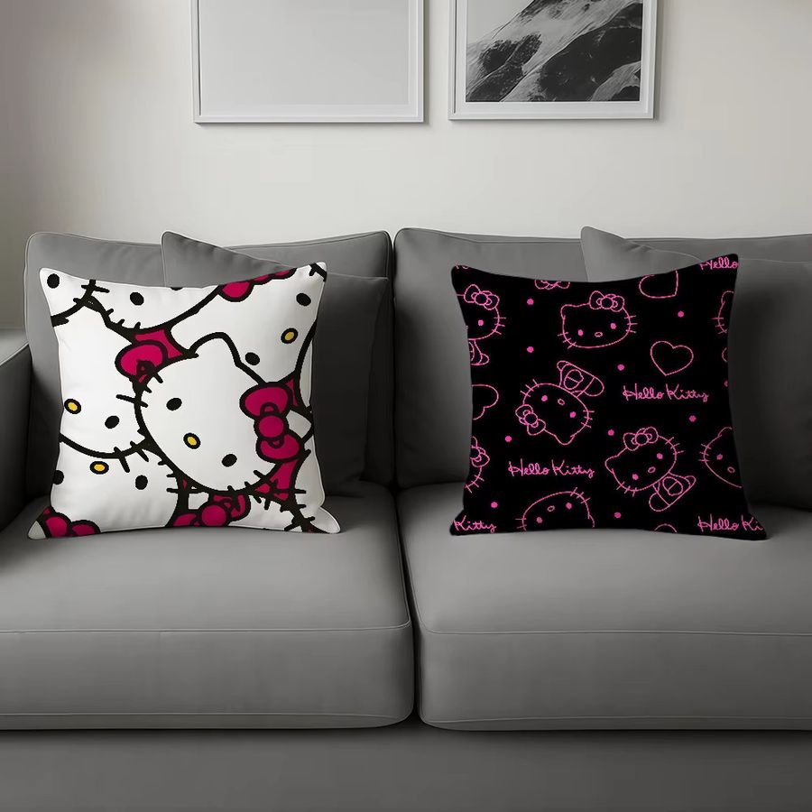 Sanrio Kissenbezug mit Schleifen-Muster in Rosa für dein Wohnzimmer-Dekor - Bild 4
