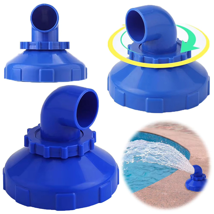 Intex Pool-Jet-Düsen, 360-Grad-drehbare Einlassdüse in Blau als Ersatz für Intex Outlet Pool-Düsen - Bild 3