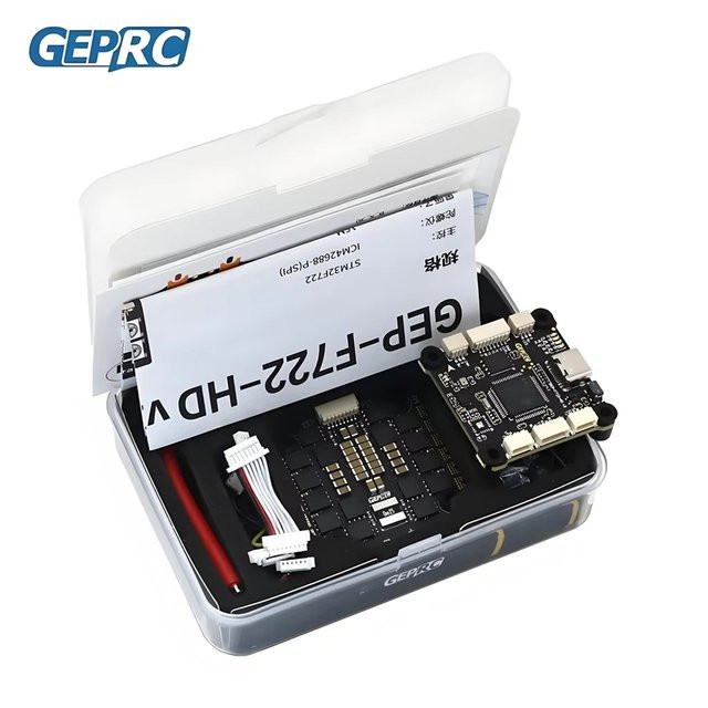GEPRC TAKER F722 BLS 65A V2 Flight Stack mit F722-HD V2 Flight Controller und 4in1 ESC in Schwarz - Bild 1