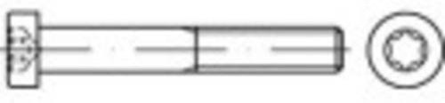 TOOLCRAFT Zylinderschrauben M4 12mm Torx DIN 7984 Stahl galvanisch verzinkt Silber 500 Stück - Bild 1