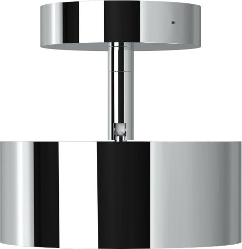 Top Light Puk Maxx Turn Outdoor LED-Außenleuchte in Chrom als dimmbare Up- und Downlight-Akzentbeleuchtung (2800K) - Bild 1