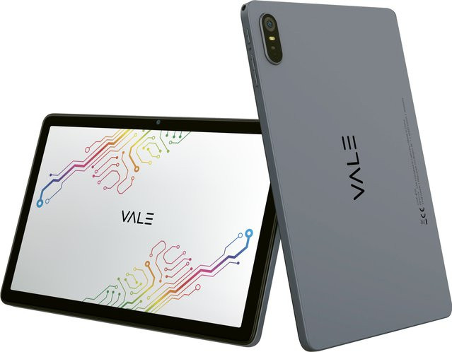 VALE GMBH Tablet V10A-4128 in Grau mit 10,1 Zoll Display, 8GB RAM, 128GB Speicher und Android 14 - Bild 1