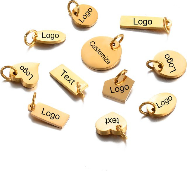 SalaWendy Charms, Edelstahl, Gold, Unisex - Bild 1