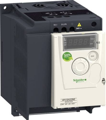 Schneider Electric Frequenzumrichter ATV12HU15M2 1.5kW Grau - Bild 1