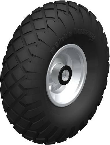 Blickle Rad-Luftreifen P 263/20-50R in Schwarz mit Stahlfelge, Durchmesser: 260 mm, Tragfähigkeit: 150 kg - Bild 1