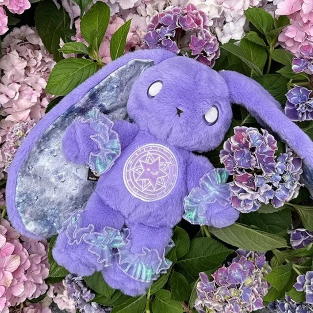 52TOYS Dreadfuls Violet Starry Night Rabbit Yaoyao, Plüschtier, Lila - Bild 1