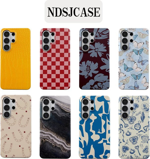 Clmj Wildflower Handyhülle für Samsung Galaxy S20 S23 S24 S25 S26 FE Plus Ultra Edge 4G 5G mit doppelschichtiger Rückabdeckung - Bild 1