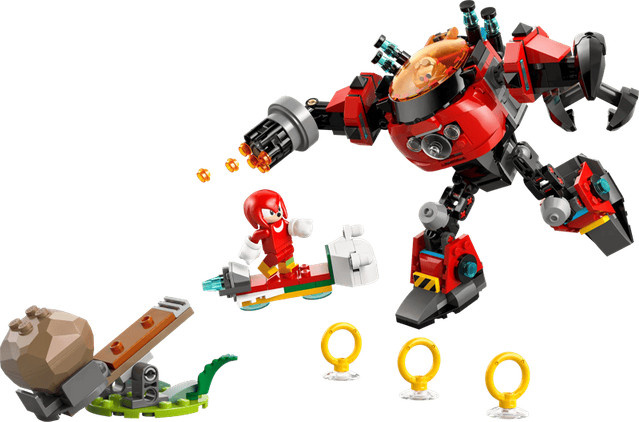 LEGO Sonic the Hedgehog Knuckles vs. Dr. Eggmans Egg Crusher Mech ab 8 Jahren - Bild 3