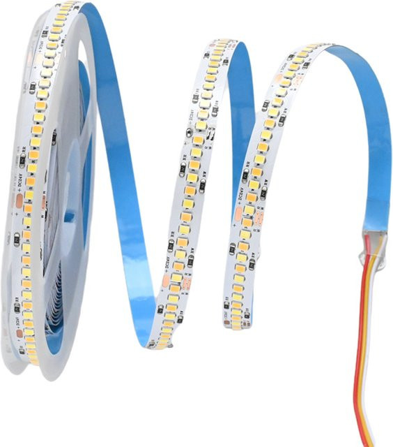 CENFAYA CCT LED-Streifen 24V mit 240 LEDs/m, dimmbar, Dual Weiß 3000-6500K, flexibles SMD Lampenband für Home und Raumdekoration - Bild 1