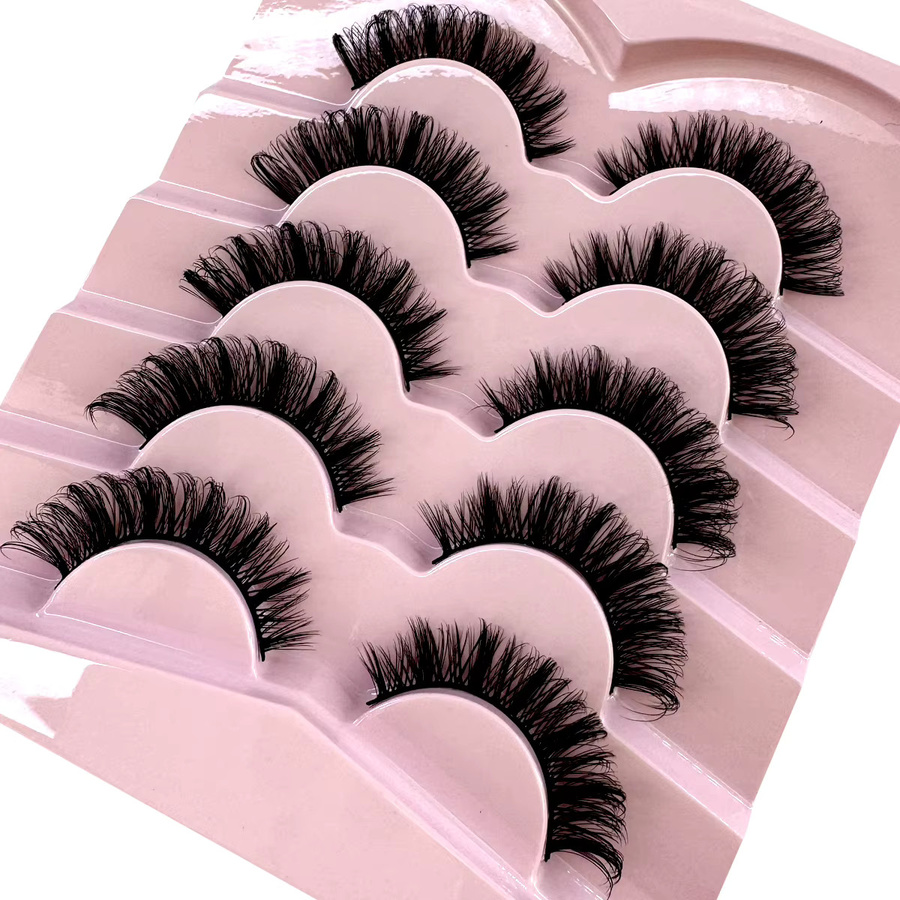AMSDCN Kunstwimpern, Black, DD-Curl, 5 Paar - Bild 4